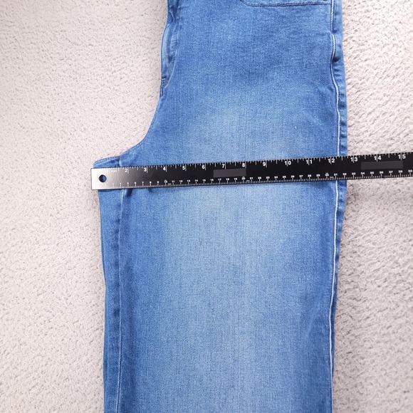 NYDJ Jeans Size 14 Teresa Wide Leg Higher Rise Trouser *HEMMED 31" Inseam - Picture 12 of 15